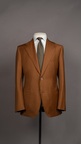 Tobacco Italian Wool Suit