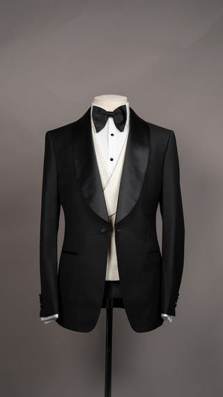 Black Shawl Tuxedo Suit